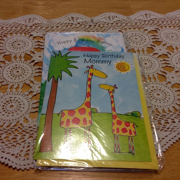 Happy birthday Mommy cards for children to give their Mom. Bundle Item Only! - Picture 1 of 5